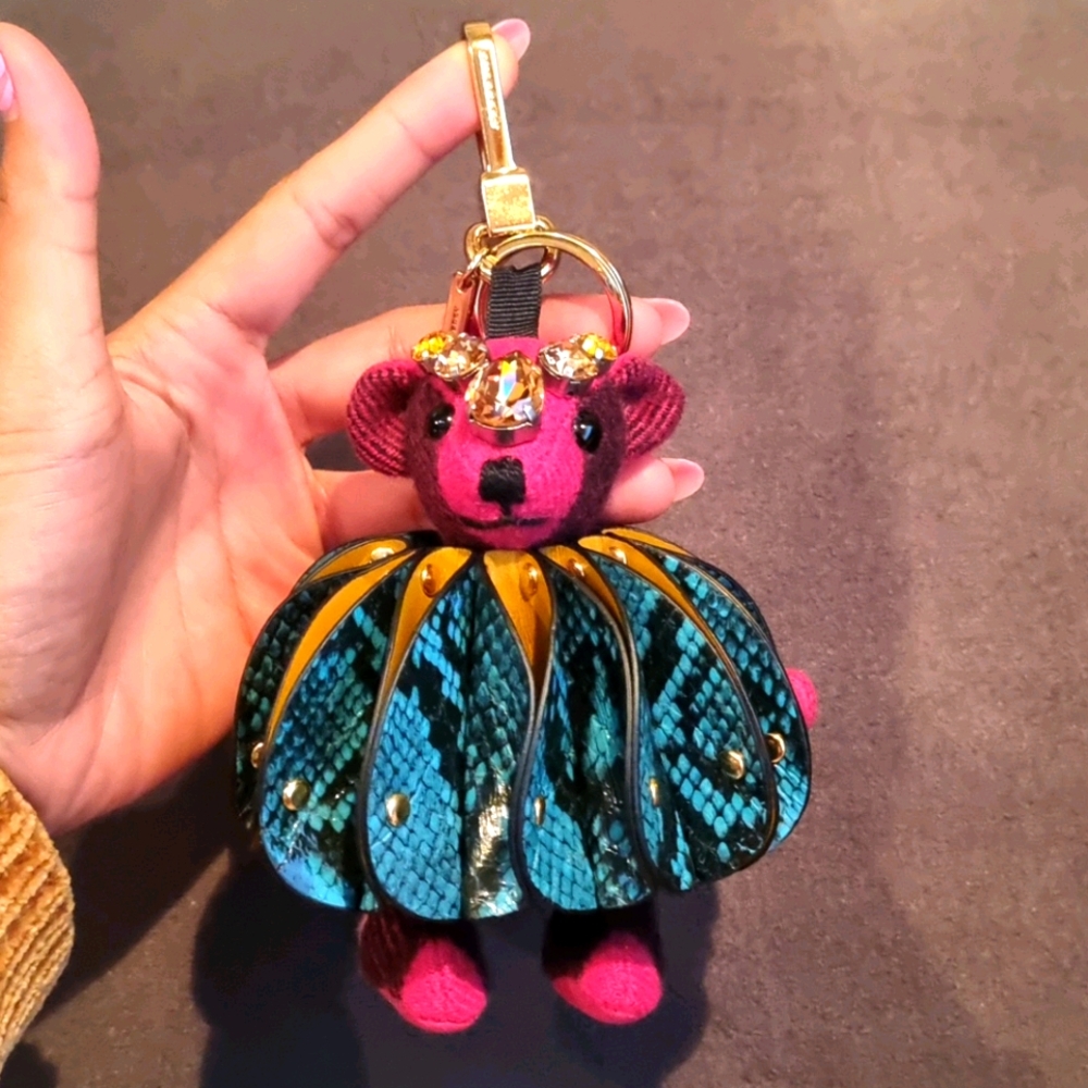 Burberry bag charm